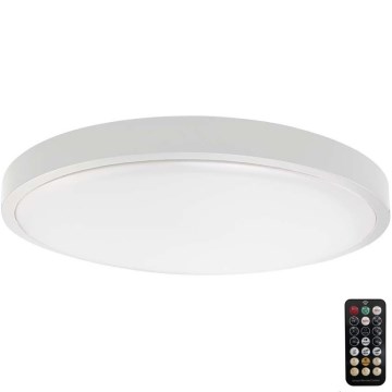 LED lubinis vonios šviestuvas su jutikliu LED/18W/230V 4000K IP44 balta + nuotolinio valdymo pultas