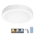 LED lubinis vonios šviestuvas su jutikliu NAIROS LED/24W/230V IP65 3000/4000/6500K diametras 30 cm balta + nuotolinio valdymo pultas