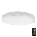 LED lubinis vonios šviestuvas su jutikliu SAMSUNG CHIP LED/24W/230V IP44 6500K diametras 35 cm balta + nuotolinio valdymo pultas