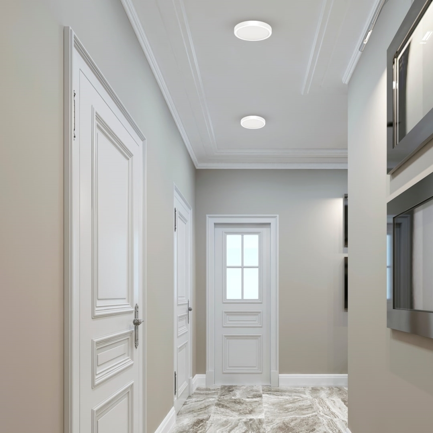 LED lubinis vonios šviestuvas VERA LED/12W/230V 4000K IP65 balta