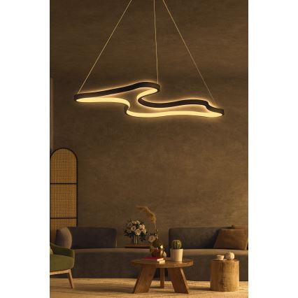 LED Lubų šviestuvas ARTISAN LED/36W/230V 4000K Juodas