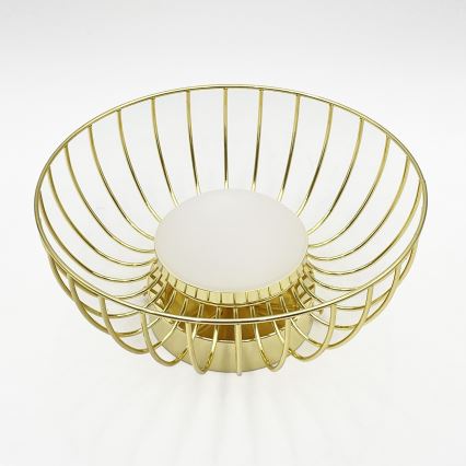 LED lubų šviestuvas BETSY LED/12W/230V 25 cm, auksinis