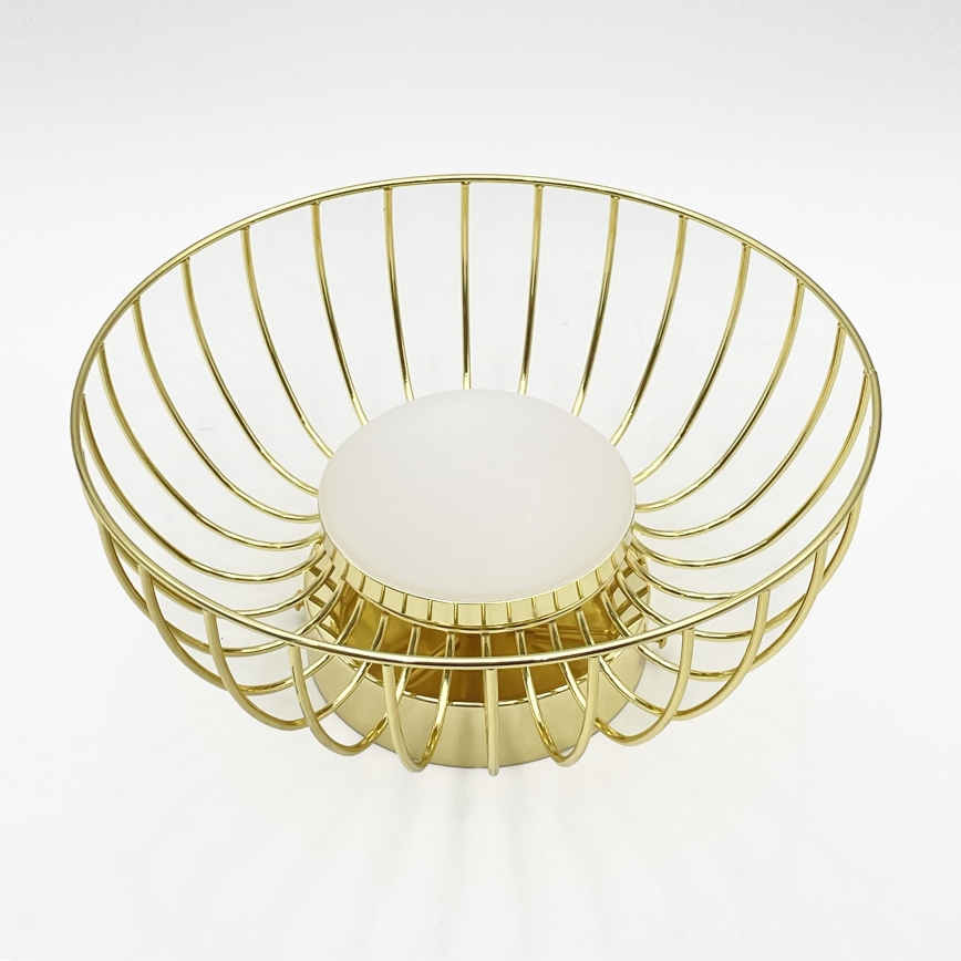 LED lubų šviestuvas BETSY LED/12W/230V 25 cm, auksinis
