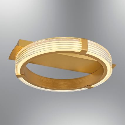 LED Lubų šviestuvas JESI LED/2W/230V 3000K auksinis