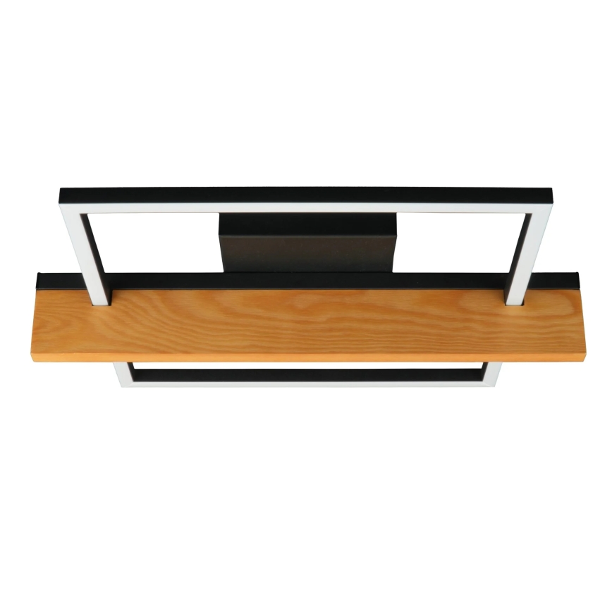 LED lubų šviestuvas LARYSA LED/11,5W/230V 35x45 cm iš pušies