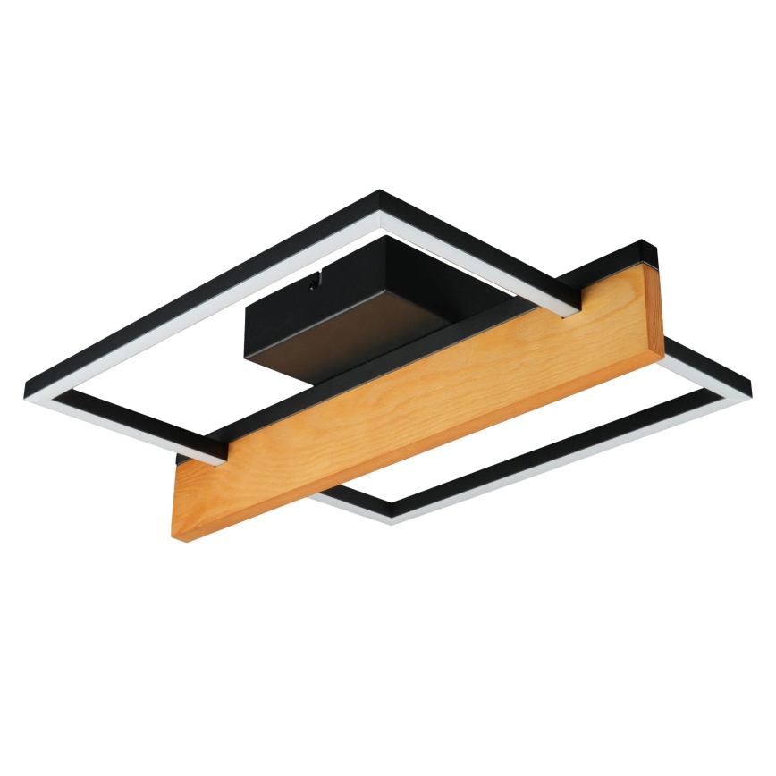 LED lubų šviestuvas LARYSA LED/11,5W/230V 35x45 cm iš pušies