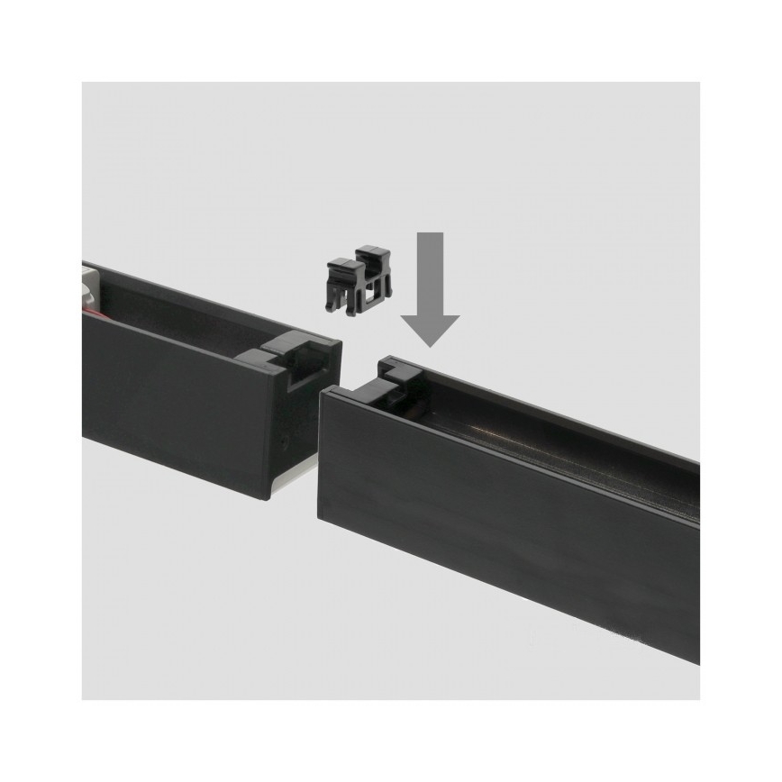 LED lubinis arba pakabinamas šviestuvas KOLINE LED/40W/230V 3000/4000/6500K 120 cm juodas