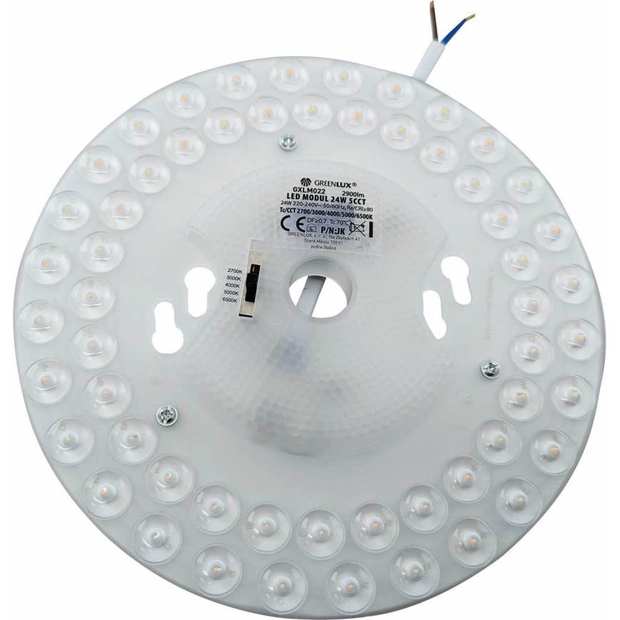 LED magnetinis modulis LED/24W/230V skersmuo 17,5 cm 2700/3000/4000/5000/6500K