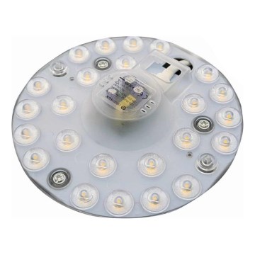 LED Magnetinis modulis LED/12W/230V diametras 12,5 cm 3000K