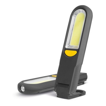 LED Magnetinis žibintuvėlis LED/3W/3xAAA