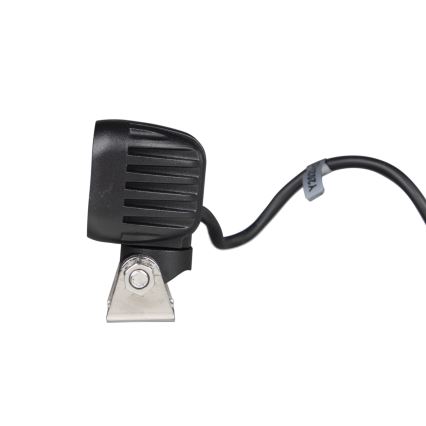 LED Mašinos prožektorius BLACK LED/10W/10-30V IP69 5700K kampinis