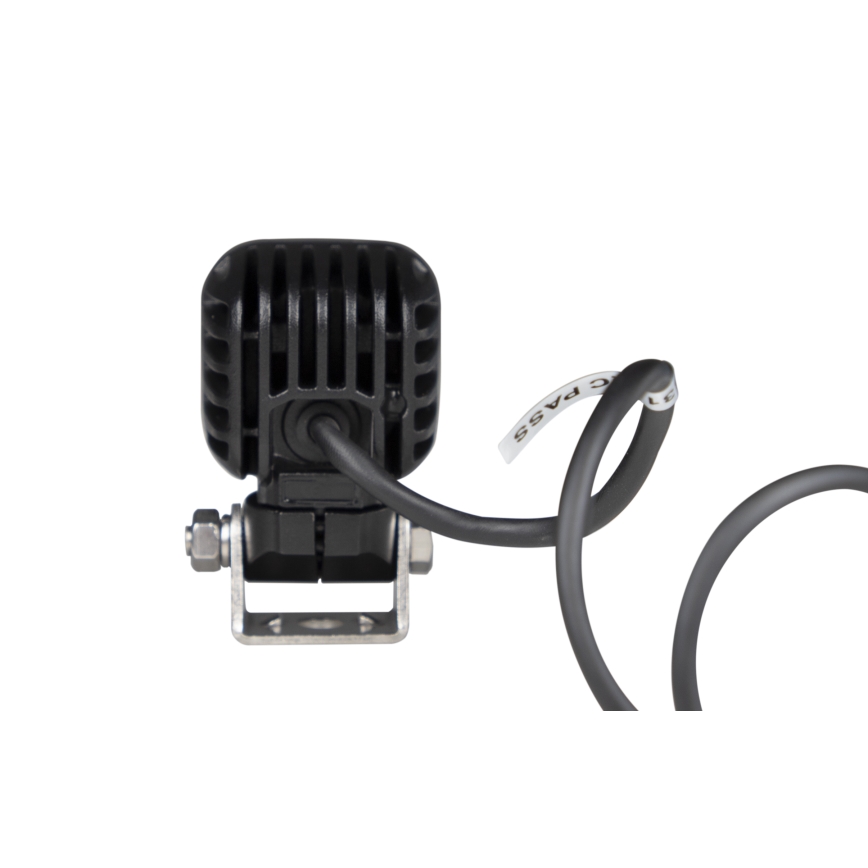 LED Mašinos prožektorius BLACK LED/10W/10-30V IP69 5700K kampinis