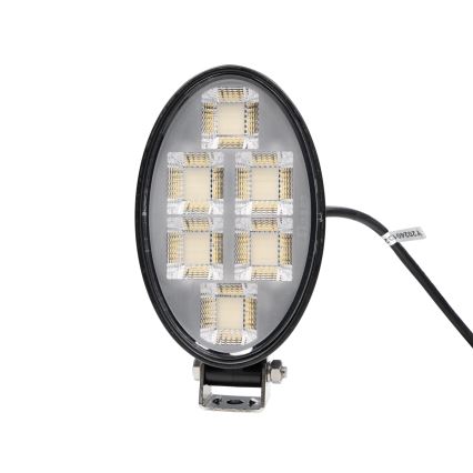 LED Mašinos prožektorius BLACK LED/150W/10-30V IP69 5700K ovalas