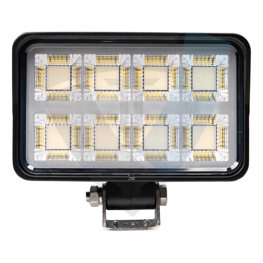 LED Mašinos prožektorius BLACK LED/160W/10-30V IP69 5700K stačiakampis