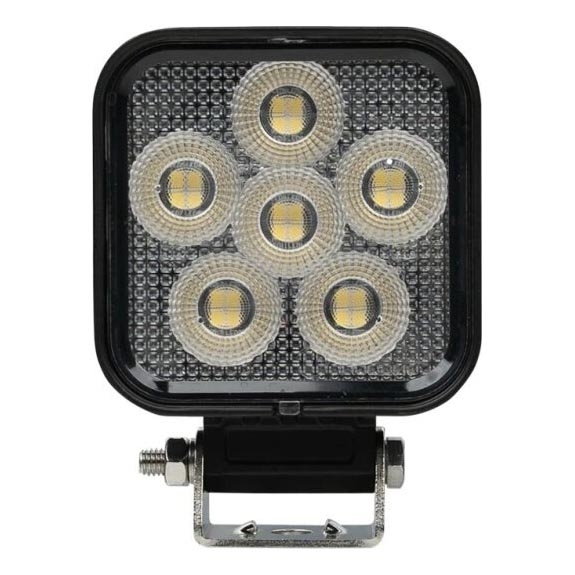 LED Mašinos prožektorius BLACK LED/24W/10-30V IP69 5700K kampinis