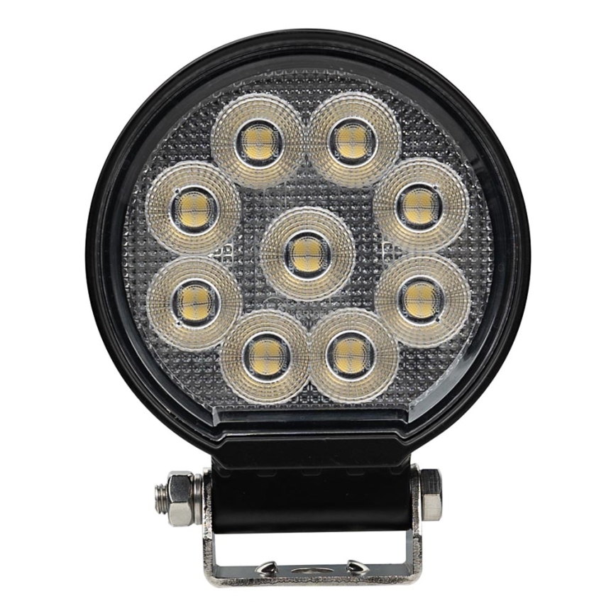 LED Mašinos prožektorius BLACK LED/36W/10-30V IP69 5700K apvalus