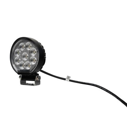 LED Mašinos prožektorius BLACK LED/36W/10-30V IP69 5700K apvalus