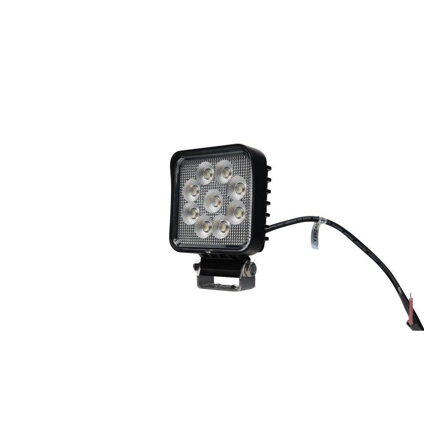 LED Mašinos prožektorius BLACK LED/36W/10-30V IP69 5700K kampinis