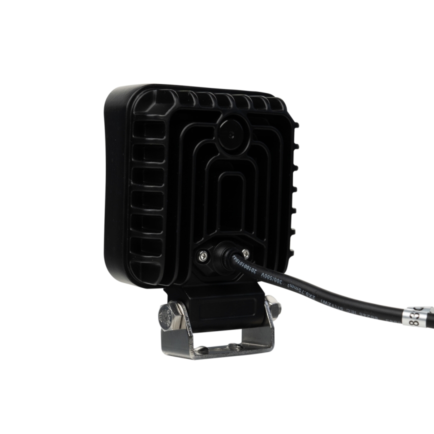 LED Mašinos prožektorius BLACK LED/36W/10-30V IP69 5700K kampinis