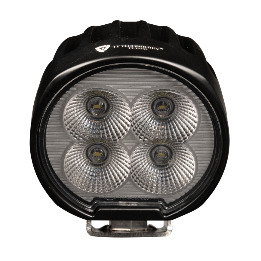 LED Mašinos prožektorius BLACK LED/40W/10-30V IP69 5700K apvalus