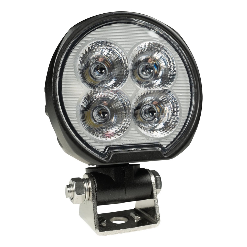 LED Mašinos prožektorius BLACK LED/40W/10-30V IP69 5700K apvalus