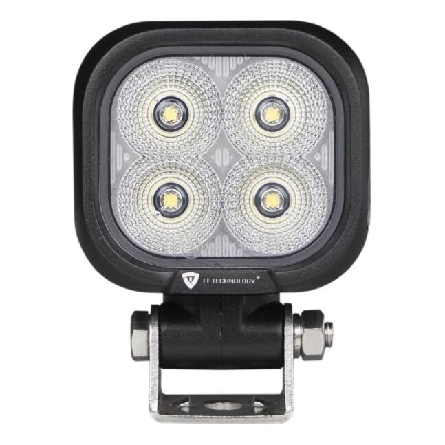 LED Mašinos prožektorius BLACK LED/40W/10-30V IP69 5700K kampinis