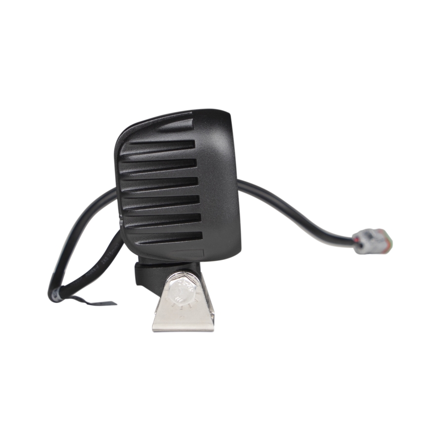 LED Mašinos prožektorius BLACK LED/40W/10-30V IP69 5700K kampinis