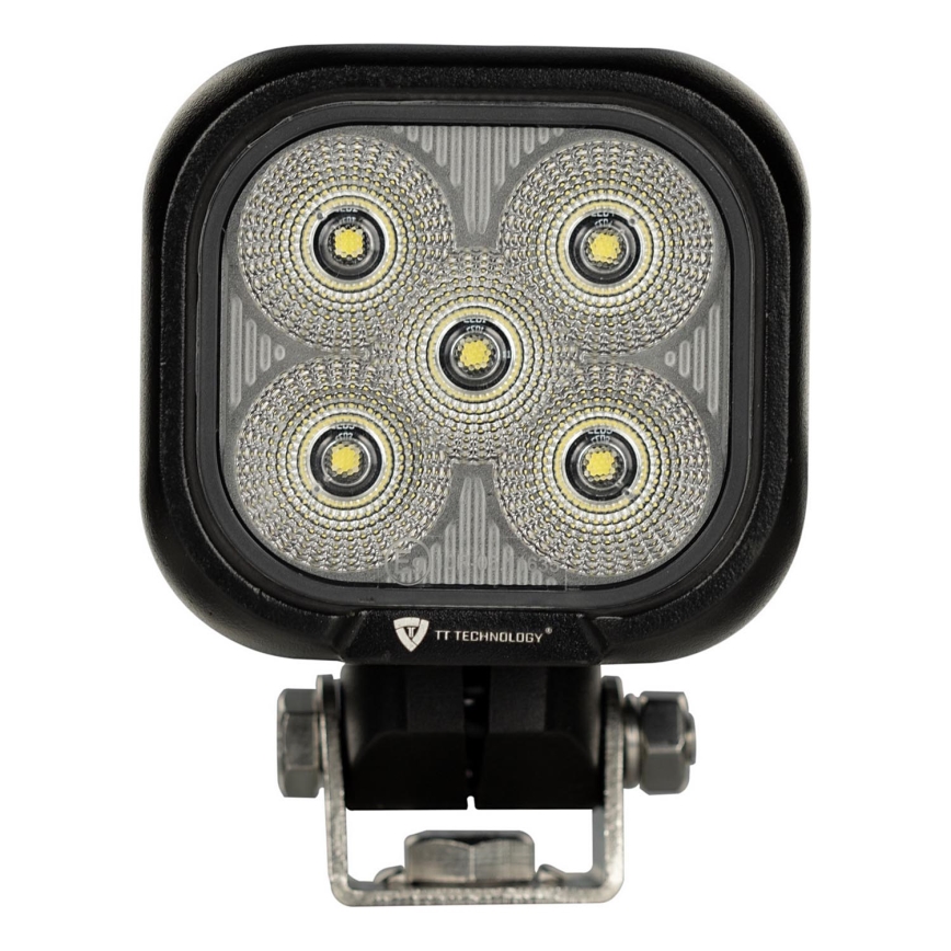 LED Mašinos prožektorius BLACK LED/50W/10-30V IP69 5700K kampinis