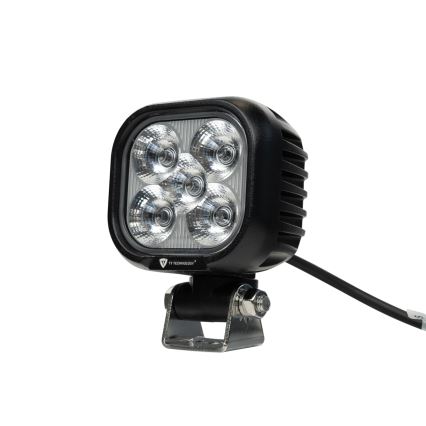 LED Mašinos prožektorius BLACK LED/50W/10-30V IP69 5700K kampinis