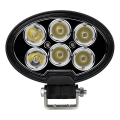 LED Mašinos prožektorius BLACK LED/60W/10-30V IP69 5700K ovalas
