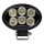 LED Mašinos prožektorius BLACK LED/60W/10-30V IP69 5700K ovalas