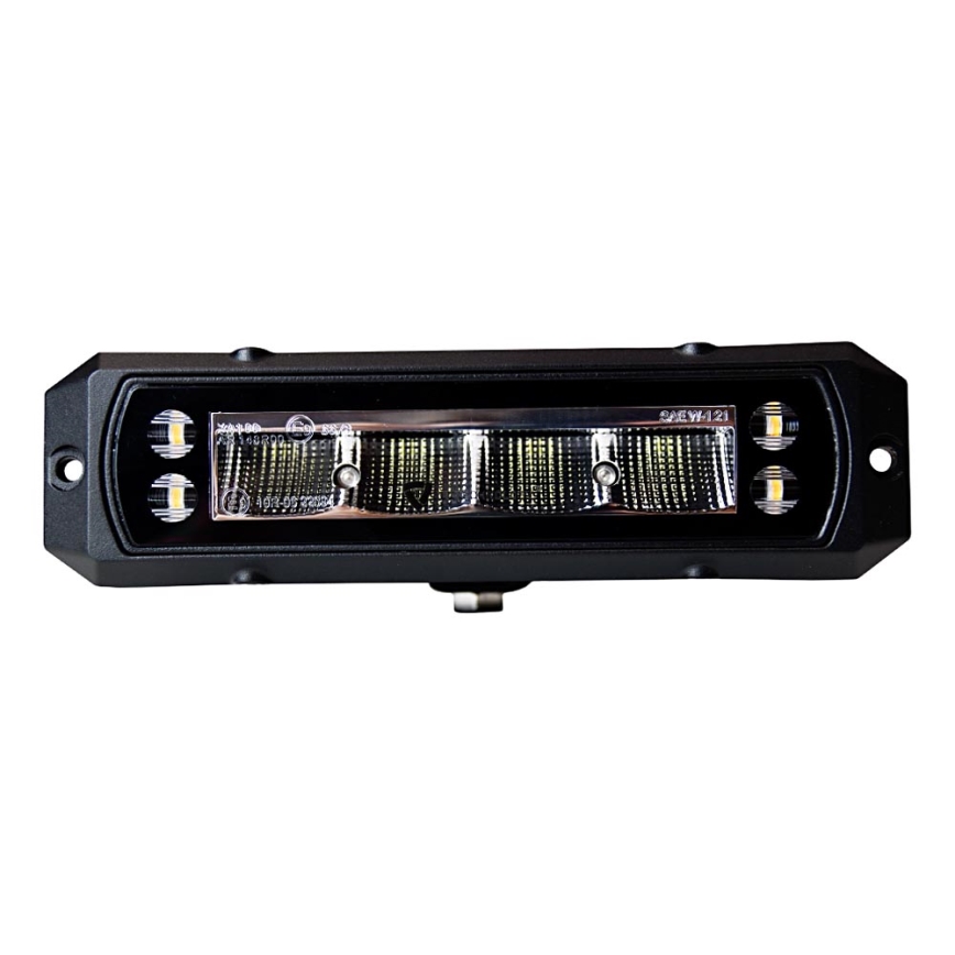 LED Mašinos prožektorius DUO BLACK LED/32W/9-36V IP69 6000K stačiakampis