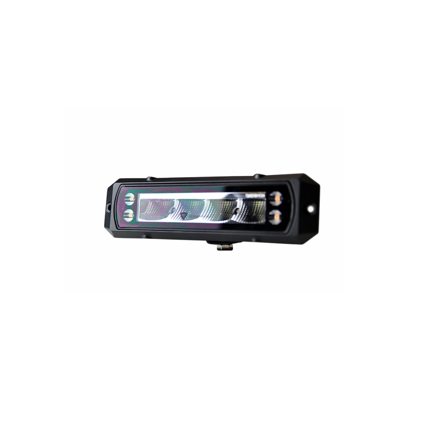 LED Mašinos prožektorius DUO BLACK LED/32W/9-36V IP69 6000K stačiakampis