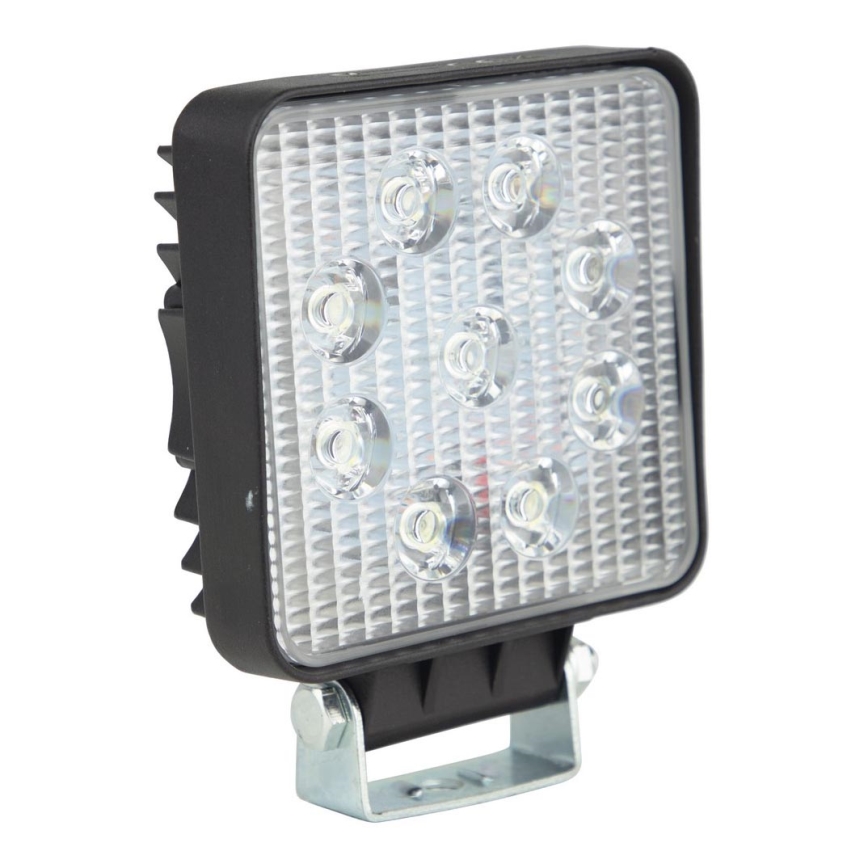 LED Mašinos prožektorius EPISTAR 9xLED/27W/10-30V IP67 6,000K