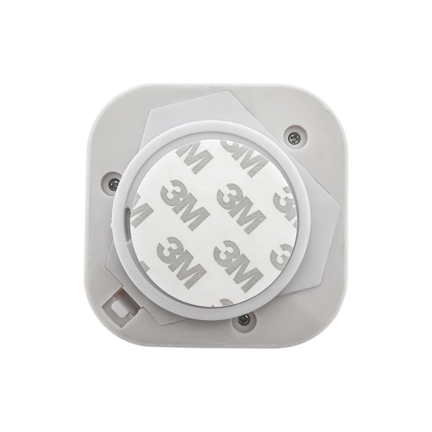 LED naktinė švieselė su jutikliu LED/0,5W/4,5V 3xAAA balta