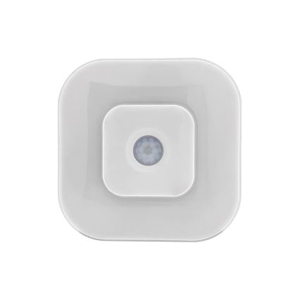 LED naktinė švieselė su jutikliu LED/0,5W/4,5V 3xAAA balta