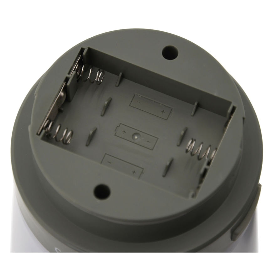 LED Nešiojama įkraunama lempa su vabzdžių gaudykle LED/2W/1800mAh/3xAAA IPX4 žalia