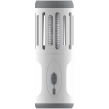 LED Nešiojama įkraunama lempa su vabzdžių gaudykle LED/6W/1800 mAh IPX4 balta/pilka