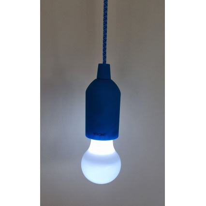 LED Nešiojama lempa LED/1W/3xAAA mėlyna