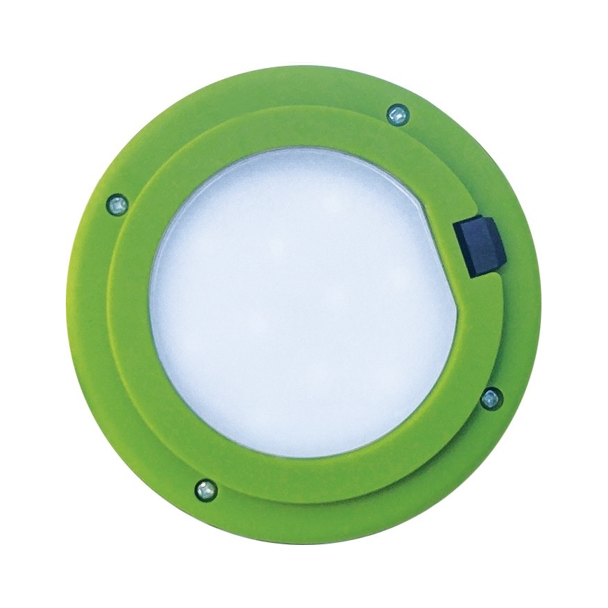 LED Nešiojamas pritemdomas žibintuvėlis CAMPING LED / 3xAA