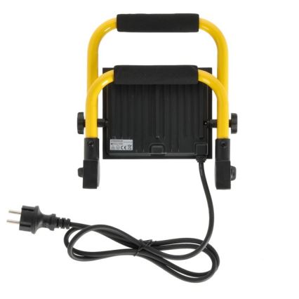 LED nešiojamas prožektorius TIGRA LED/50W/4000K IP54 juoda/geltona