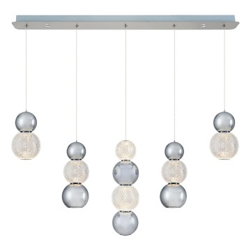 LED pakabinam CREMONA LED/27W/230V 3000K matinė chromas