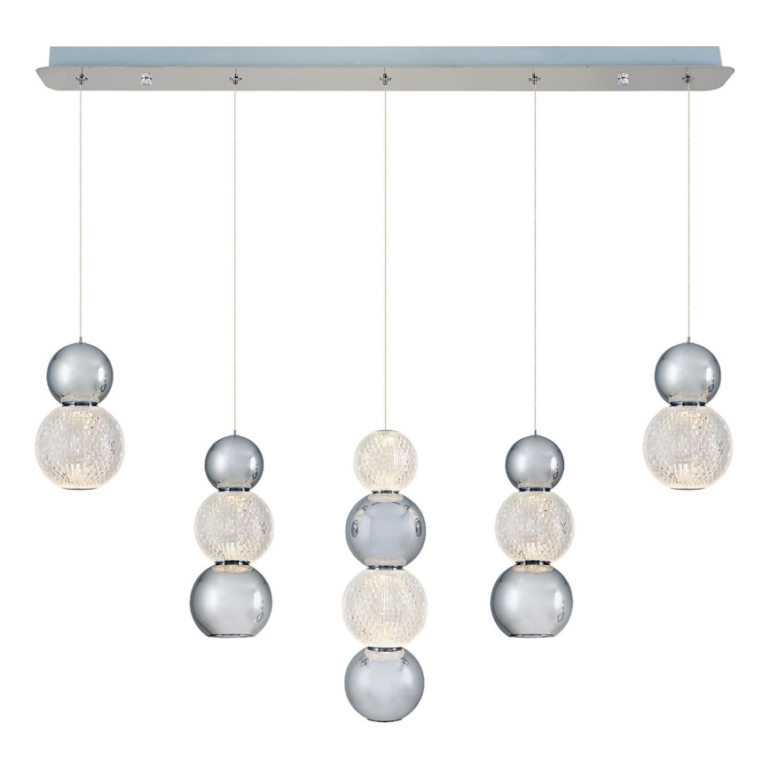 LED pakabinam CREMONA LED/27W/230V 3000K matinė chromas