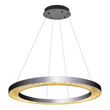 LED Pakabinama lempa JESI LED/90W/230V 3000K 100 cm sidabro