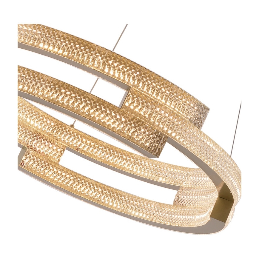 LED pakabinama liustra TARJA LED/36W/230V 3000/4000/6000K skers. 60 cm auksinė