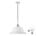 LED Pakabinamas sietynas 1xE27/60W/230V balta