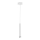 LED Pakabinamas sietynas ALBA 1xLED/5W/230V baltas