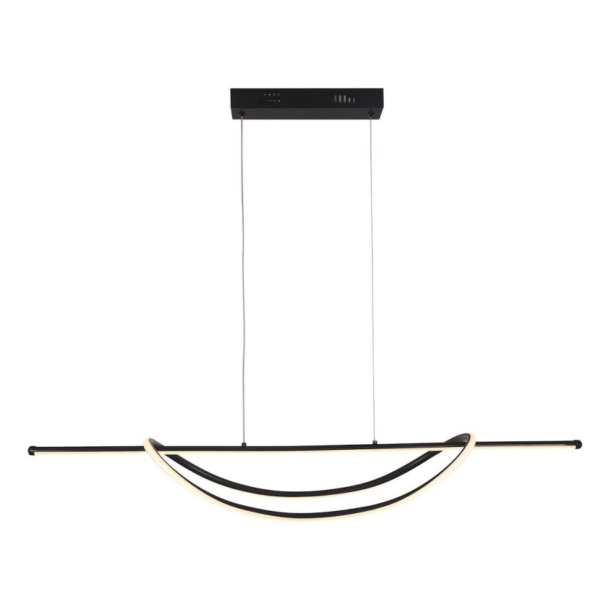 LED Pakabinamas sietynas AMBAR LED/35W/230V juoda