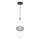 LED Pakabinamas sietynas ARAME LED/23W/230V diametras 22 cm juoda