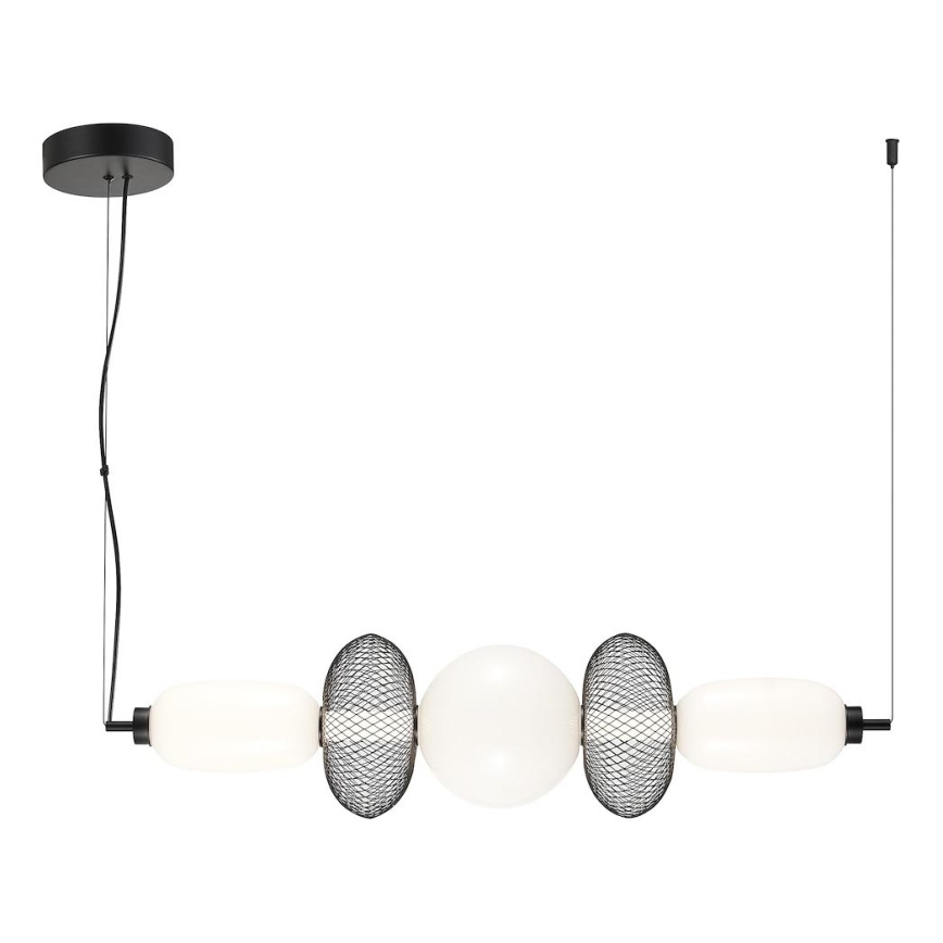 LED Pakabinamas sietynas ARAME LED/32W/230V juoda